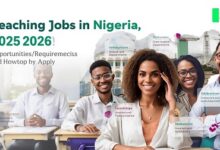 Teaching Jobs in Nigeria 2025/2026 Opportunities/Requirements and How to Apply