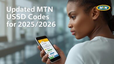 Updated MTN USSD Codes for 2025/2026