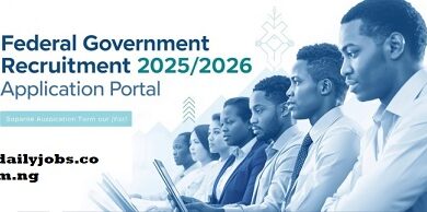 Federal Government Recruitment 2025/2026 Application Portal Nigeria