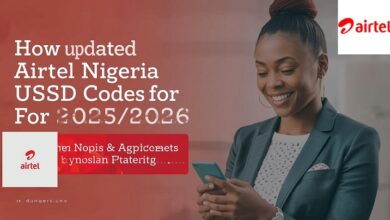 Updated Airtel Nigeria USSD Codes for 2025/2026