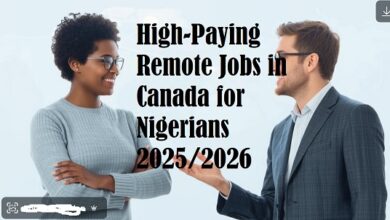 High-Paying Remote Jobs in Canada for Nigerians 2025/2026