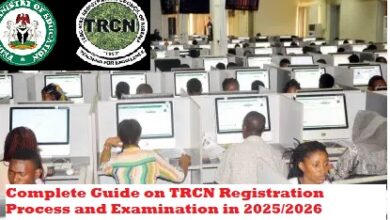 Complete Guide on TRCN Registration Process and Examination in 2025/2026