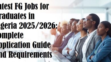 Latest FG Jobs for Graduates in Nigeria 2025/2026: Complete Application Guide and Requirements