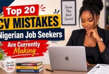 Top 20 CV Mistakes Nigerian Job Seekers Are Currently Making