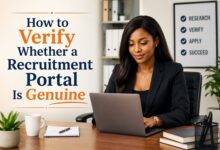 How to Verify Whether a Recruitment Portal Is Genuine