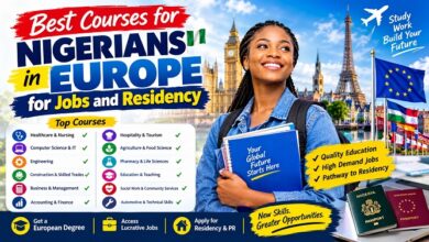 Best Courses for Nigerians in Europe for Jobs and Residency
